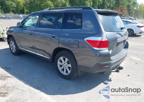2013 Toyota Highlander Se V6 из США, поврежденный, VIN 5TDBK3EHXDS277504